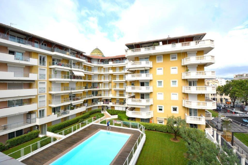 Palais Des Domes Piscine Et Parking Appartement Nice Buitenkant foto
