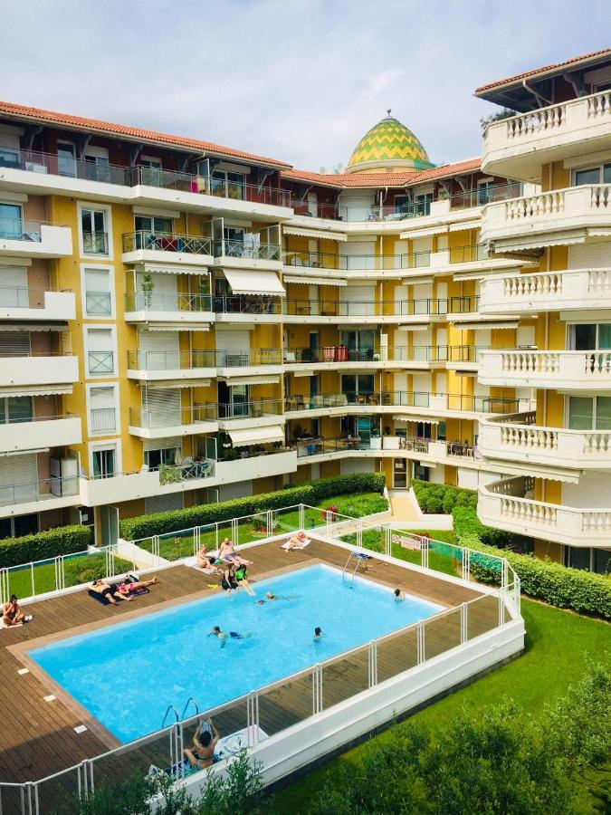 Palais Des Domes Piscine Et Parking Appartement Nice Buitenkant foto